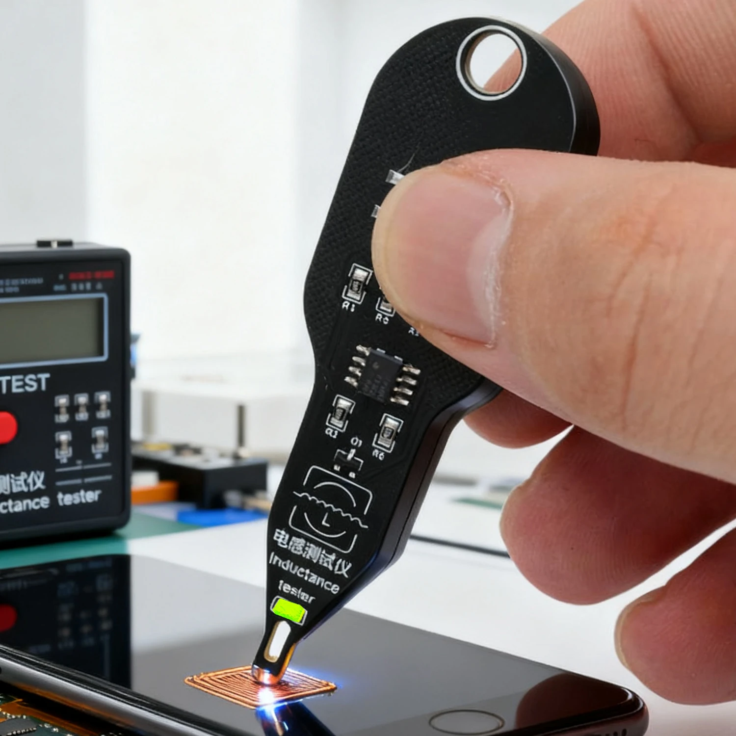 اللوحة الأم لفائف تستر مغو كاشف أداة إصلاح الحث تستر الكهرومغناطيسي التعريفي خطأ سريع تحقق أدوات إصلاح