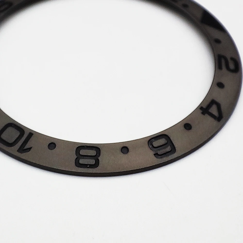 38mm Watch Ring  frosted  Ceramic Bezel Insert Ring for GMT Watch 40mm Casing Watch Accessories Inner diameter 30.5mm