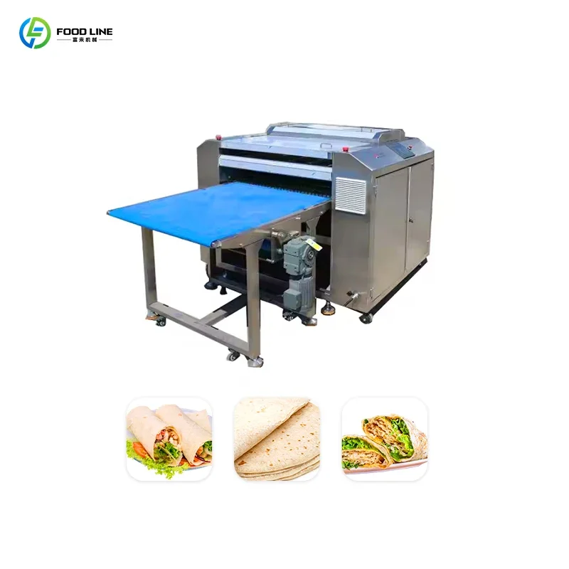 Removable and Washable Tortilla Equipment Quick Preheating Tortilla Machine Large-scale Tortilla Production Line