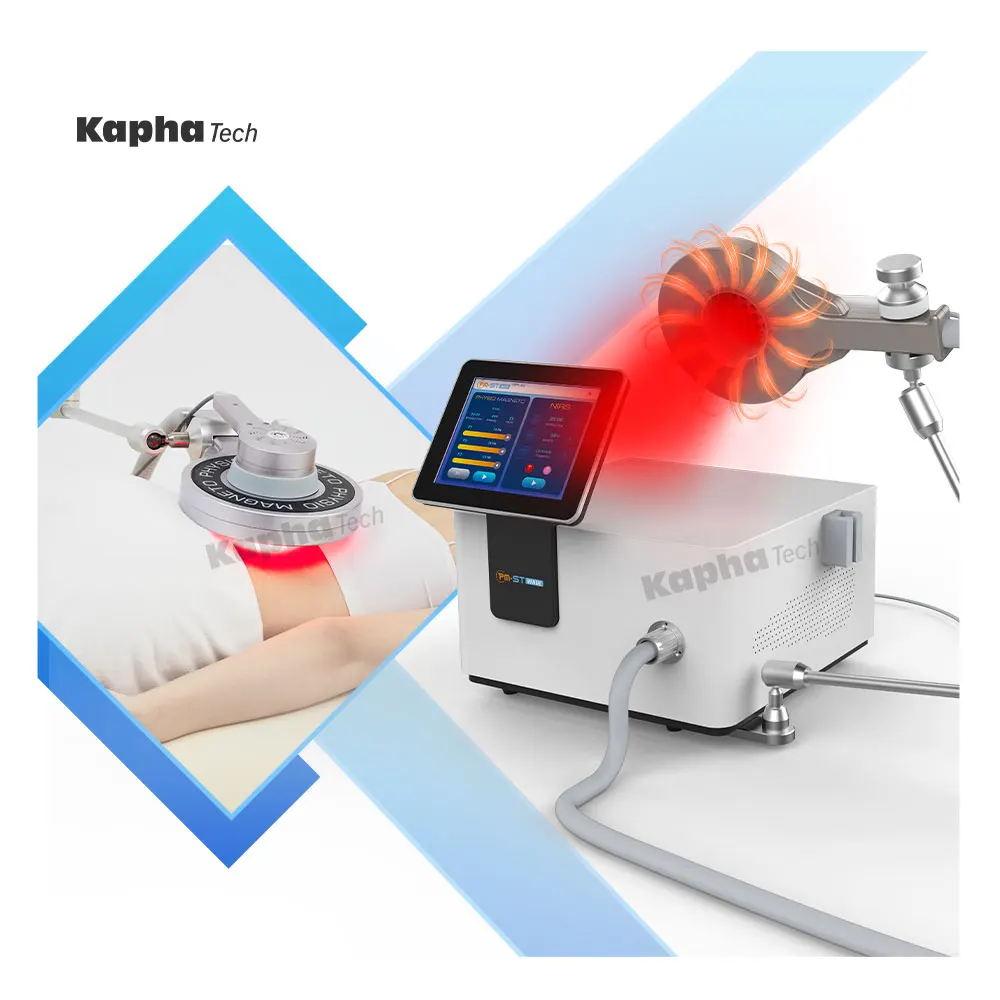 Portable PEMF Magnetotherapy Machine Combine Cold Laser – EMTT Physio Magneto Therapy for Pain Relief & Sports Injury Recovery