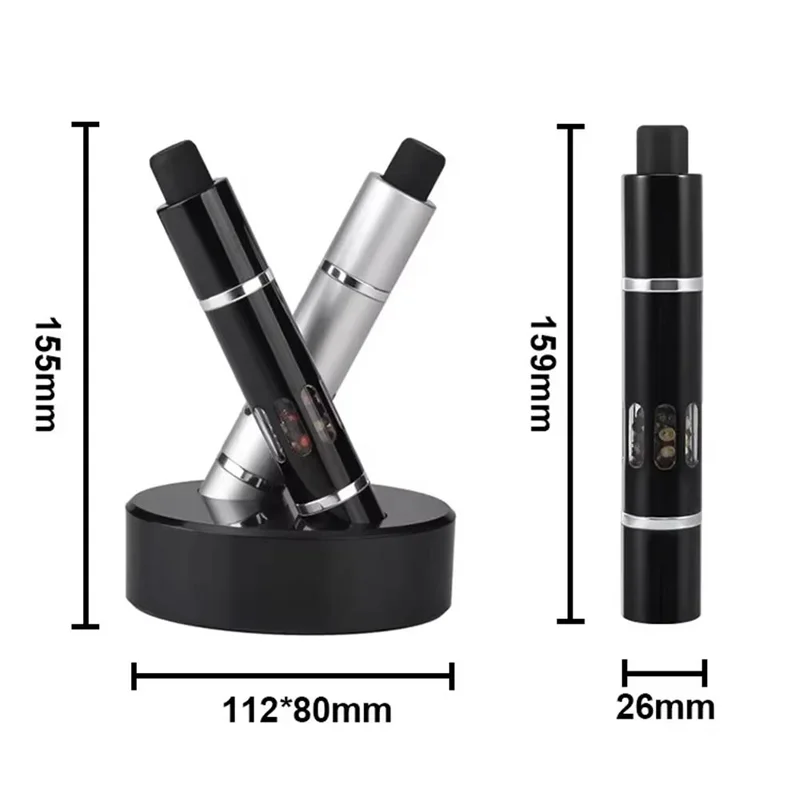 A34R Aluminum Alloy Pepper Grinder Thumb Push Button Practical Tool Salt Sea Spices External Grinding Spring Steel Mill