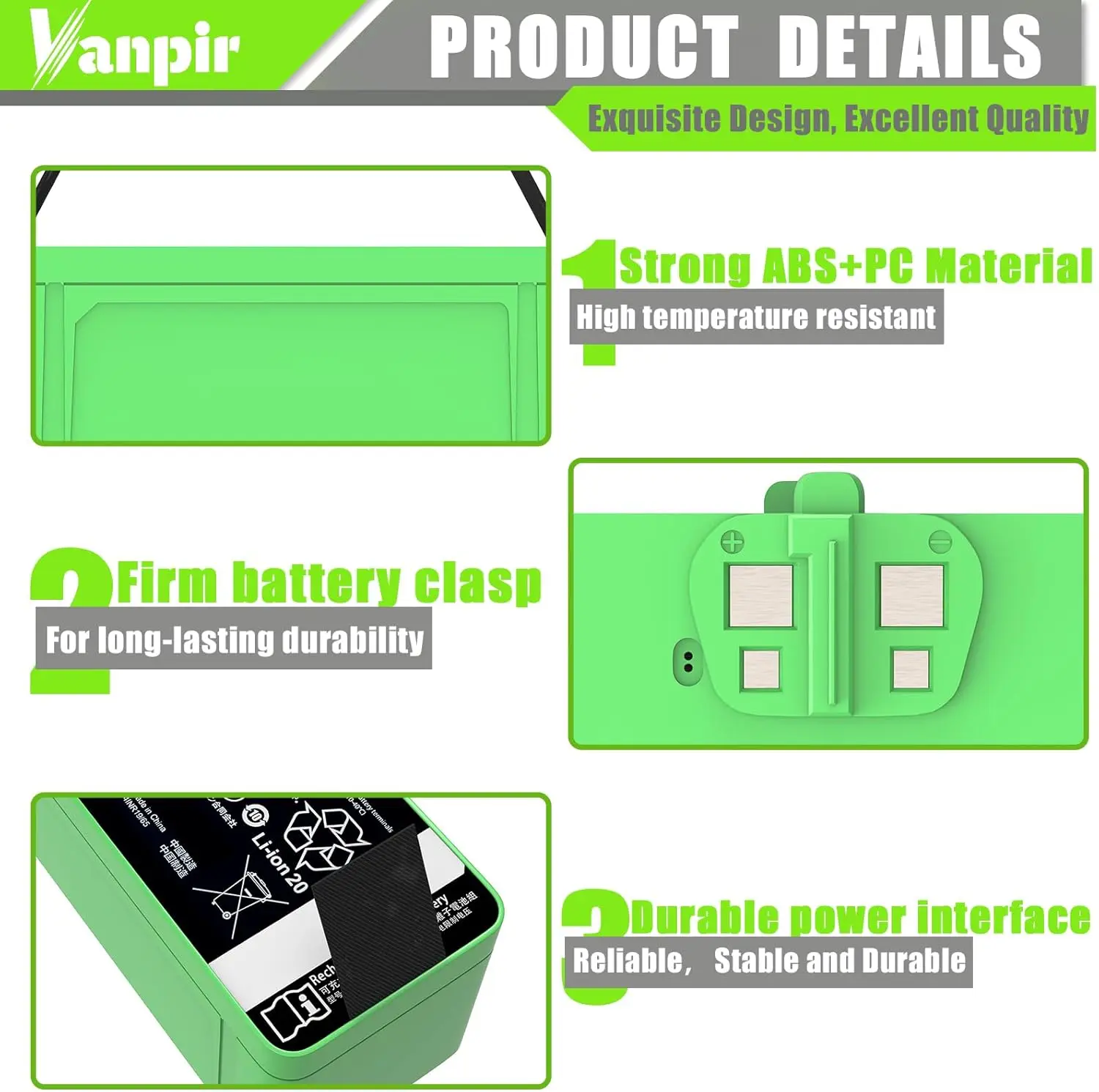 1800mAh بطارية ليثيوم أيون لآي روبوت رومبا الأنظف 900 800 700 600 سلسلة 960 980 981 965 895 890 860 695 692 690 جزء