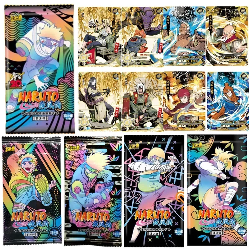 2023 New KAYOU Naruto Tire10 Wave 5 Chapter Card EX Version Whirlpool Naruto SP Uchiha Madara BP MR Card Collection Card