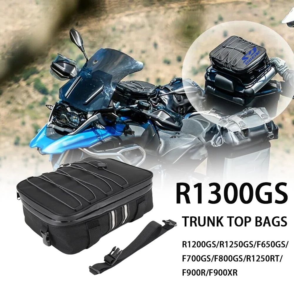 

Top Bags For BMW R1250GS R1300GS r1300gs R1250RT F650GS-F900XR Multi-Function Top Box Panniers Side Case Luggage Bags Saddle Bag