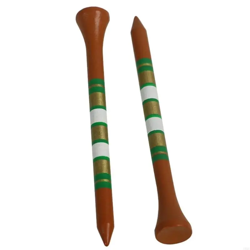 83mm Wooden Golf Ball Tees , 50 Pack Golf Tees for Grass Practice Use Daily JOME