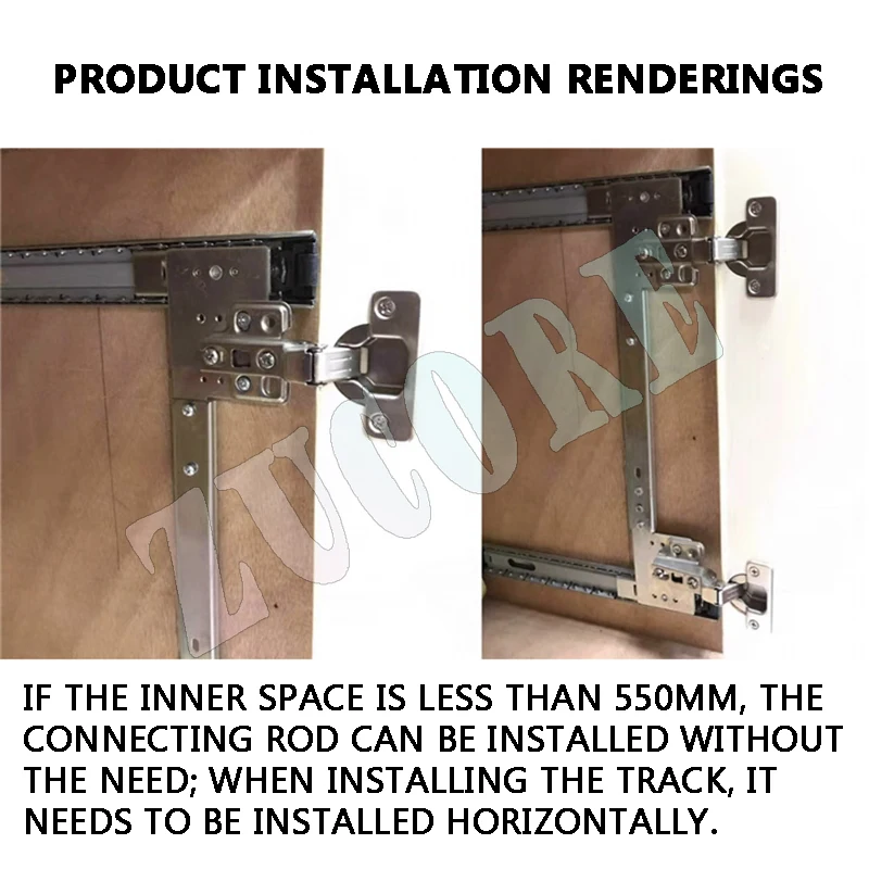 الوجه سبعة على شكل التلفزيون الشريحة السكك الحديدية الوجه خزانة الباب صعودا وهبوطا دليل مخفي السكك الحديدية دفع سحب مخفي أعلى شنت السكك الحديدية المخفية