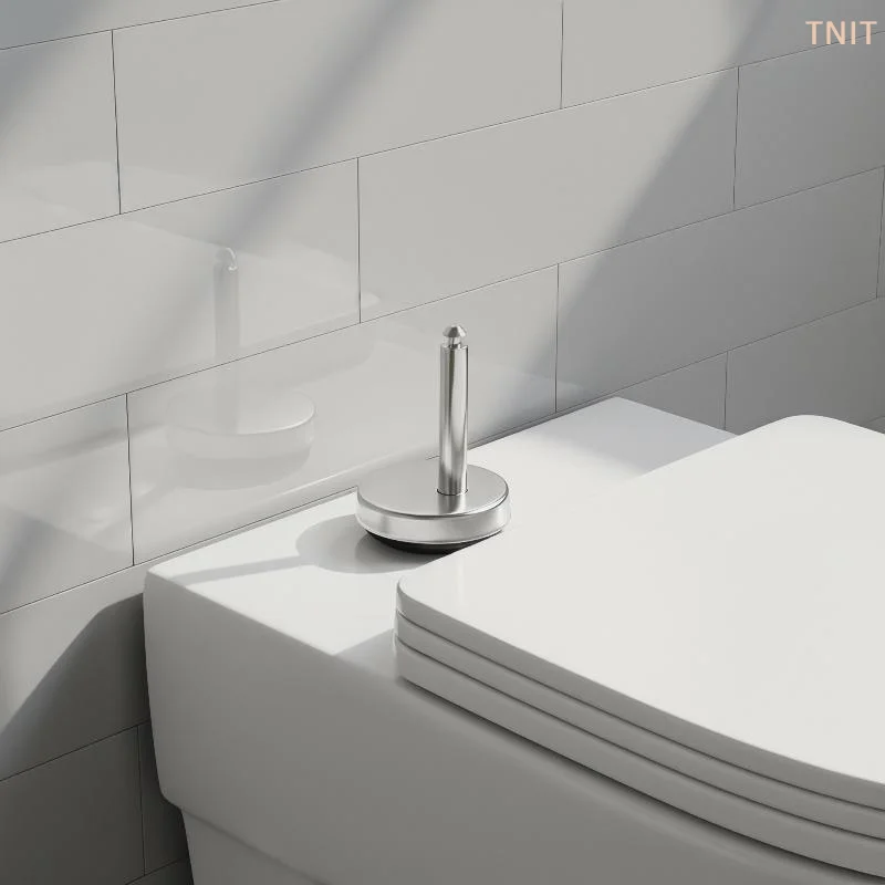 Toilet Seats Toilet Hinges Accessories Fixing Bolts Plumbing & Fixtures Stainless Steel Toilet Lid Hinge For Back-to-wall 1Pair