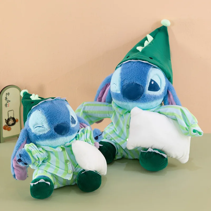 New 30-50cm In Stock Dinosaur Sleepy Sleepy Stitch Interstellar Baby Plush Doll Children'S Birthday Doll Girl Holiday Gift