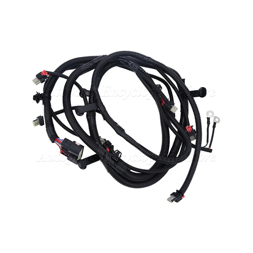 يناسب تسلا نموذج Y 1489045-00-D اكسسوارات السيارات 1489045-00-C جديد المصد الأمامي الاستشعار الأسلاك تسخير تسخير الجمعية #2