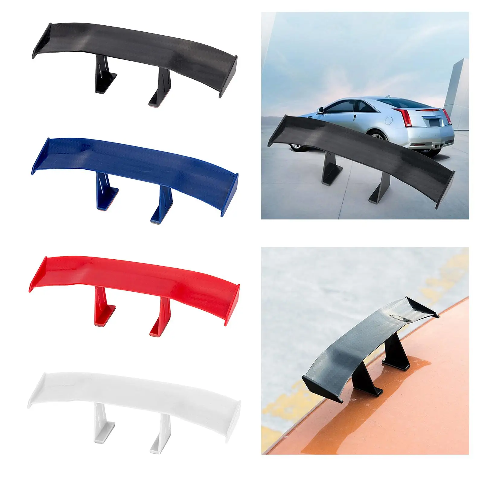 Durable Universal Car Vehicles Mini Spoiler Wing Tail Decoration Accessories