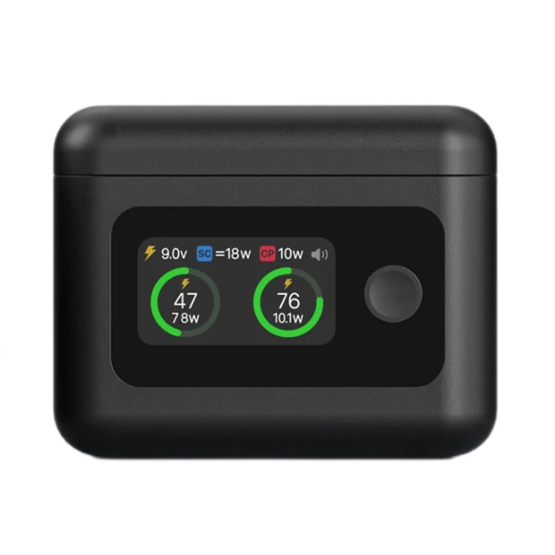 【Buy It-Now!】Battery Charging Box Portable 1.47Inch LCD Screen Fast Charge For Insta360 X5 Battery