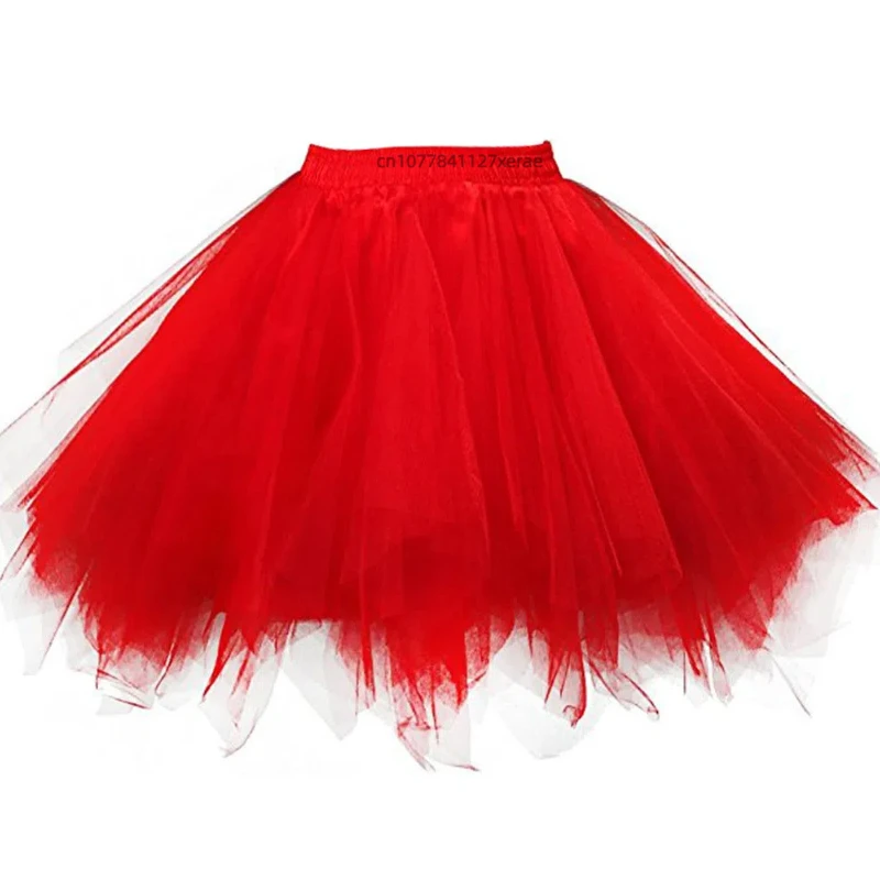 تنورة باليه جديدة بدون عظم للفتيات، تنورة أميرة شيفون لطيفة مكونة من 4 طبقات لعروض مجموعة الباليه المسرحية للفتيات