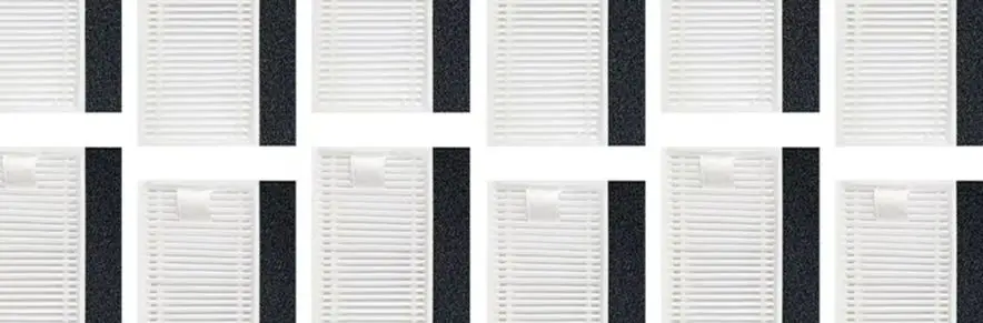 

12 Pcs Compatible For Tikom L9000 Robot Vacuum Cleaner Vacuum Cleaner Filter Parts Replacement Part