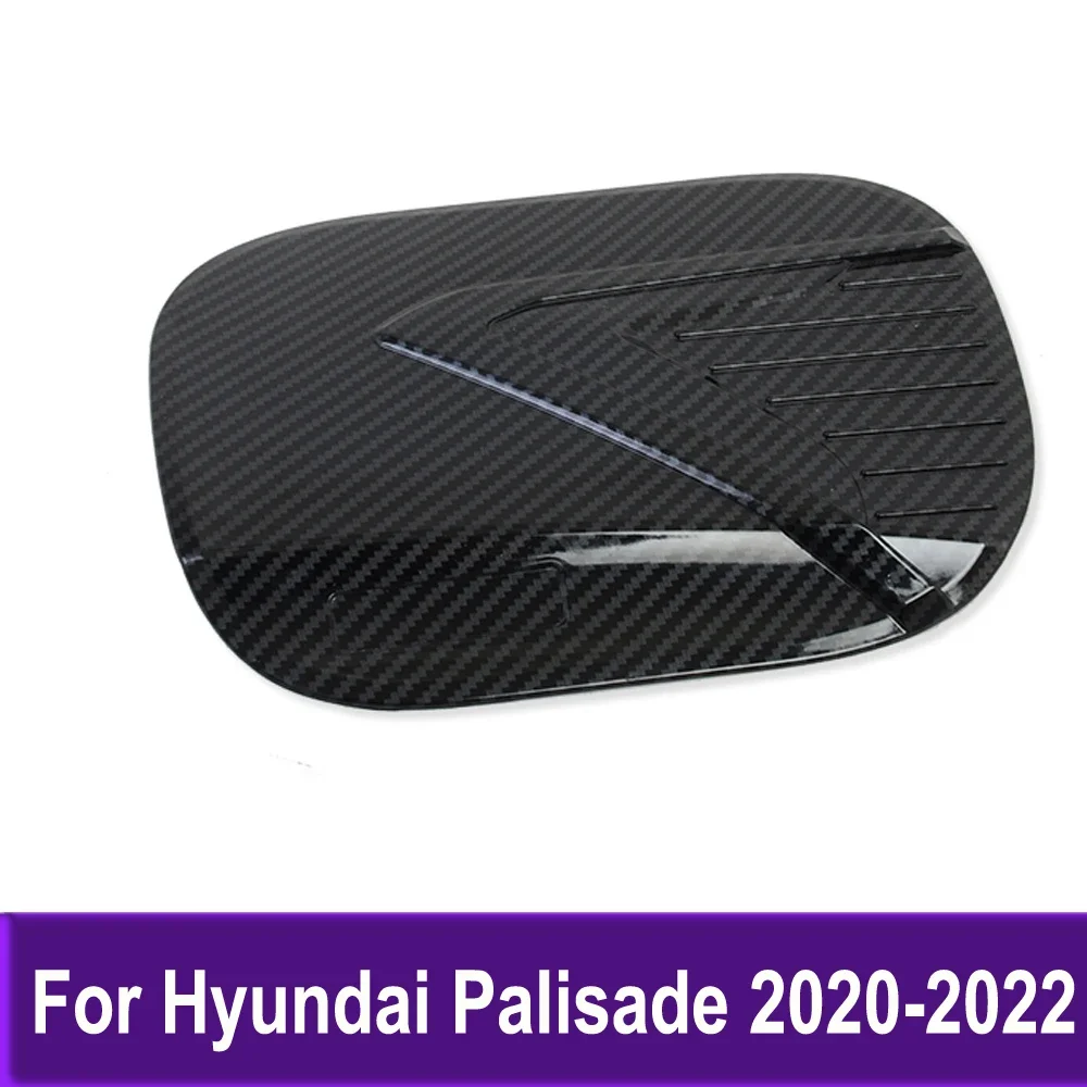 

Gas Cap Fuel Tank Cover Trim Sticker For Hyundai Palisade 2020 2021 2022 Decoration Frame Accessories ABS Chrome