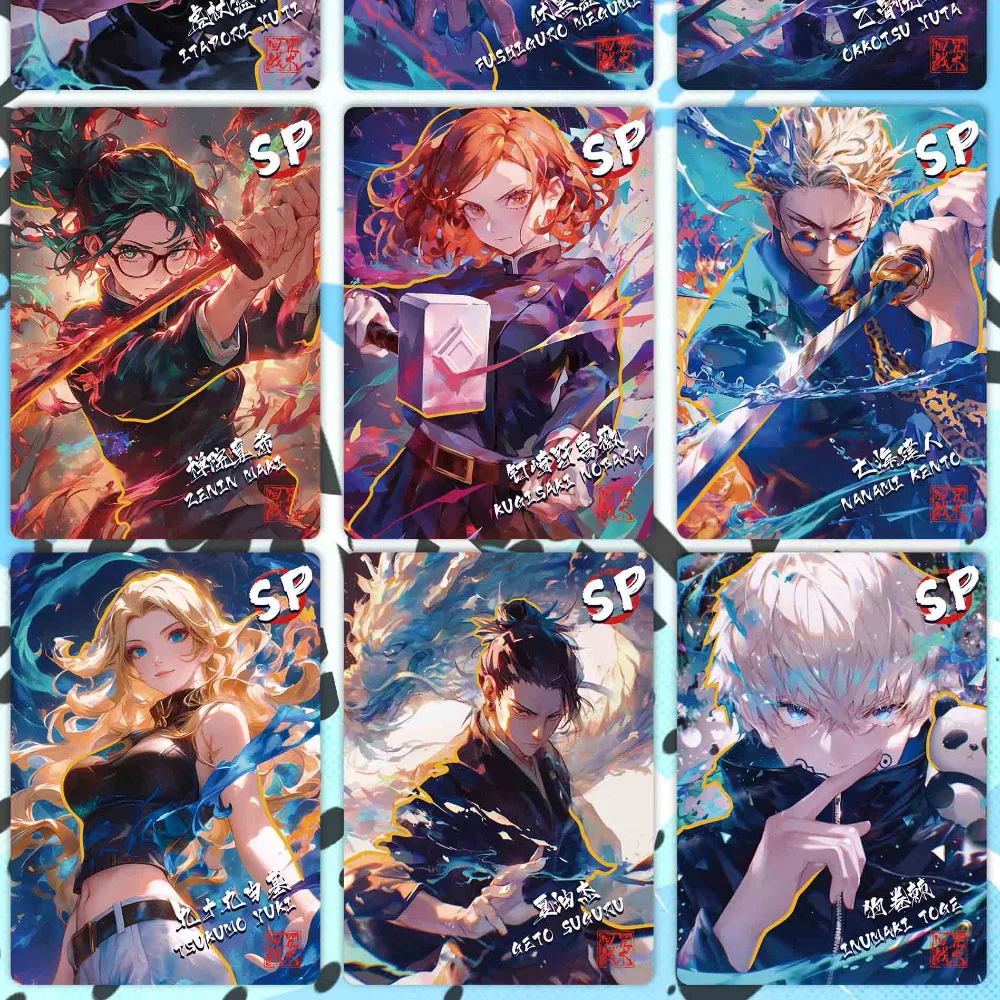 New STAR CARDS Jujutsu Kaisen Collection Cards Quicksand Laser