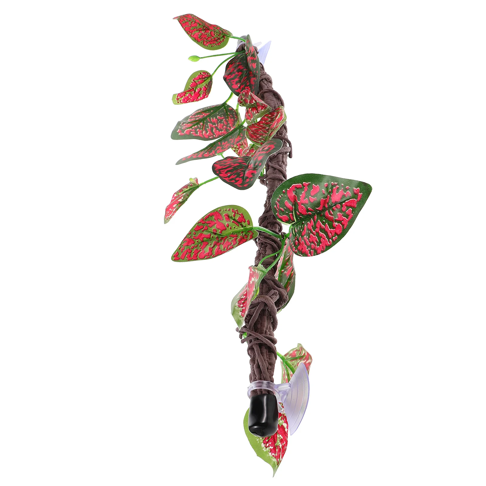 

Realistic Artificial Vine Jungle Climbing Branch Bendable Terrarium Plant Reptile Amphibian Habitat Faux Greenery Sturdy Plastic