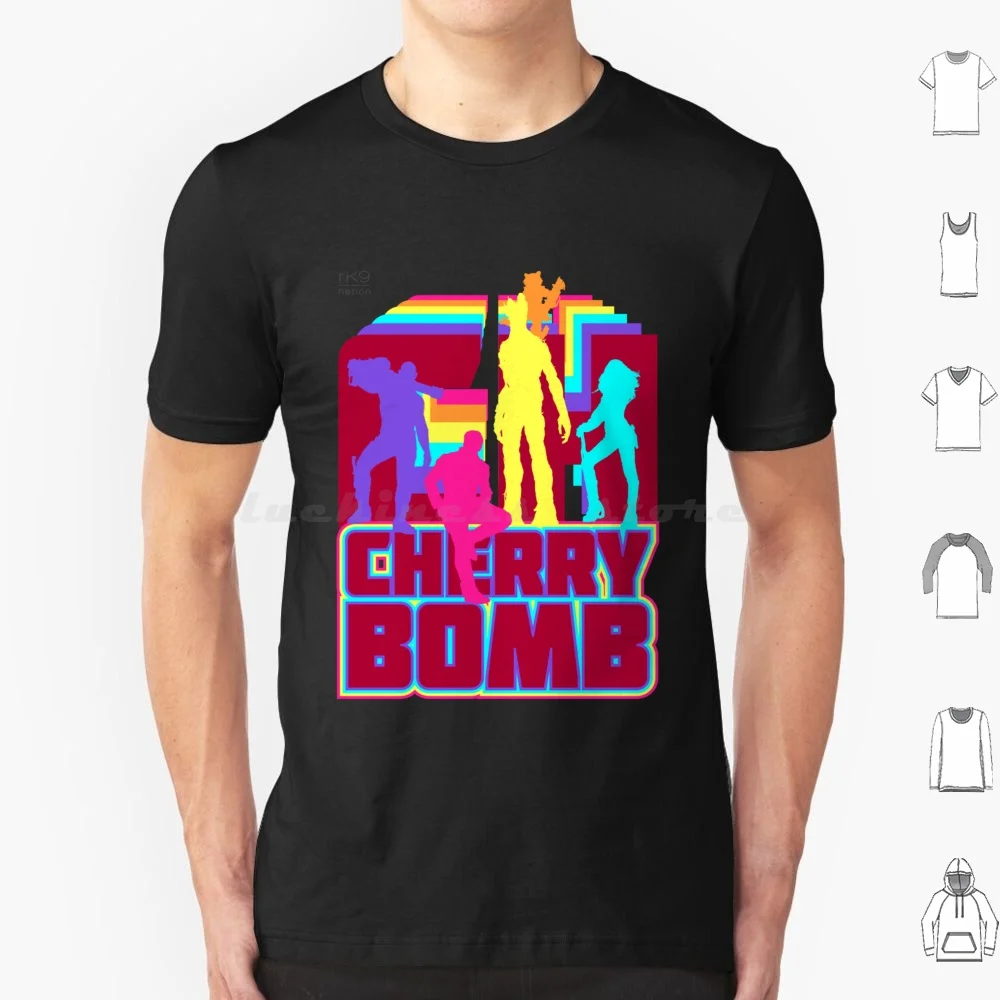 Camiseta Cherry (Full) para hombres, mujeres y niños, 6xl, Guardianes de la Galaxia, Gamora, lindo árbol, Drax, superhéroe, divertido, Rocket, Yondu, películas, Mcu