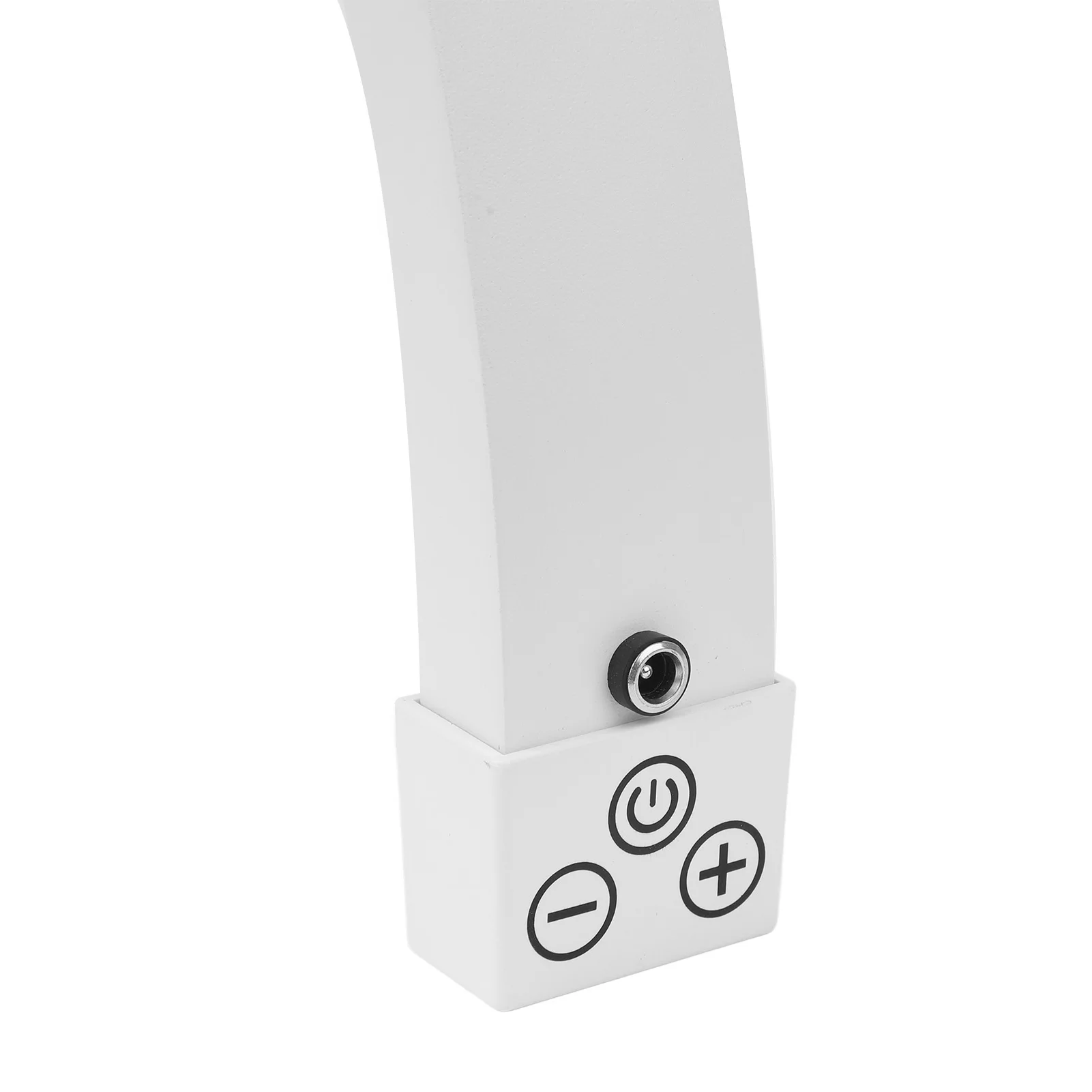 22インチハーフムーンネイルデスクランプ20W省エネデスクトップライトタッチパネルコントロール折りたたみ式ランプフェイシャルトリートメントマニキュア用