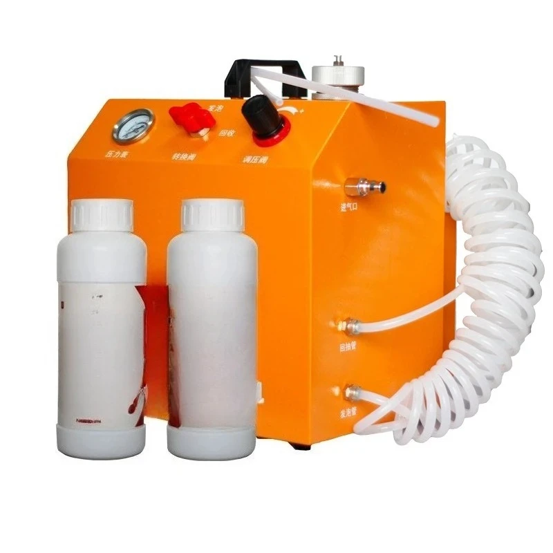 Cleaning machine engine cylinder foam carbon removal equipment