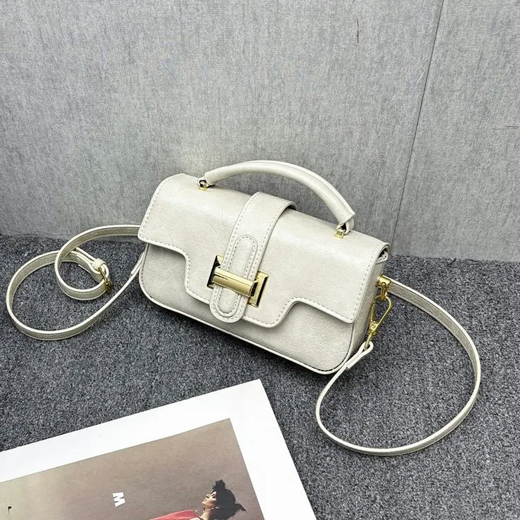 

Women Luxury Messenger Purse Shopper Solid Color Commuter Bag Elegant Leather Diaper Bag Large Capacity Statement Piece