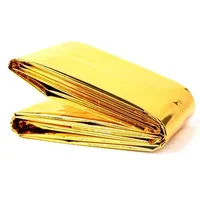 Hot Outdoor Waterproof Emergency Bag Insulation Disaster SOS Aid Life-saving Survival Rescue Insulation Blanket Hike 210*140CM 5