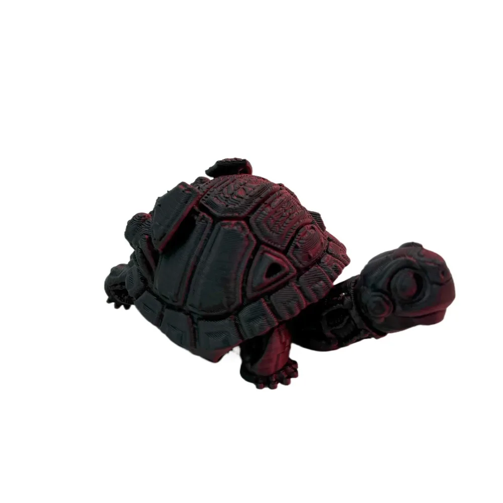 

Multi-joint 3D Printed Turtles Plastic Movable Stress Relieving Toys Cartoon Exquisite Simulated Animal Model Entertainment Gift