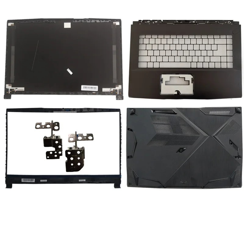 

New for MSI GF63 8RC 8RD MS-16R1 Rear Lid TOP case laptop LCD Back Cover/LCD Bezel Cover/Palmrest COVER/Bottom case /LCD hinges