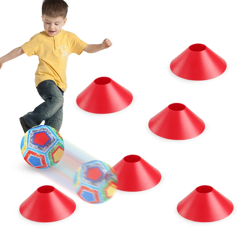 Soccer Rebound Trainer with 2 Goals Kids Football Practice Set for Dual Player Competition Outdoor Sports Training Toy
