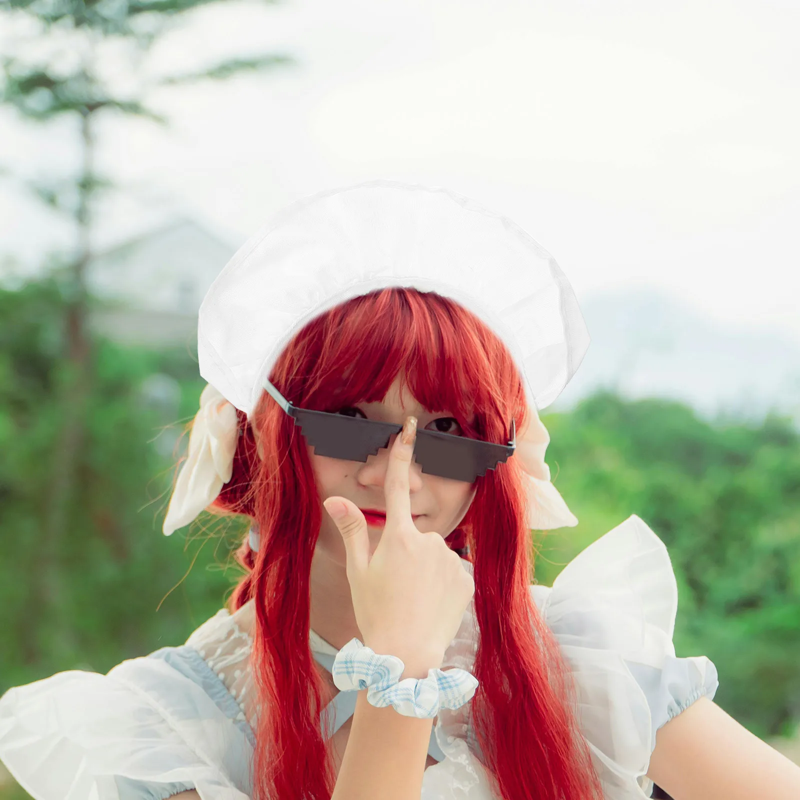 

Charming Maid Headband Women Cosplay Festival Hair Band for Party Costume Performance Women Headbands Maid Headbands