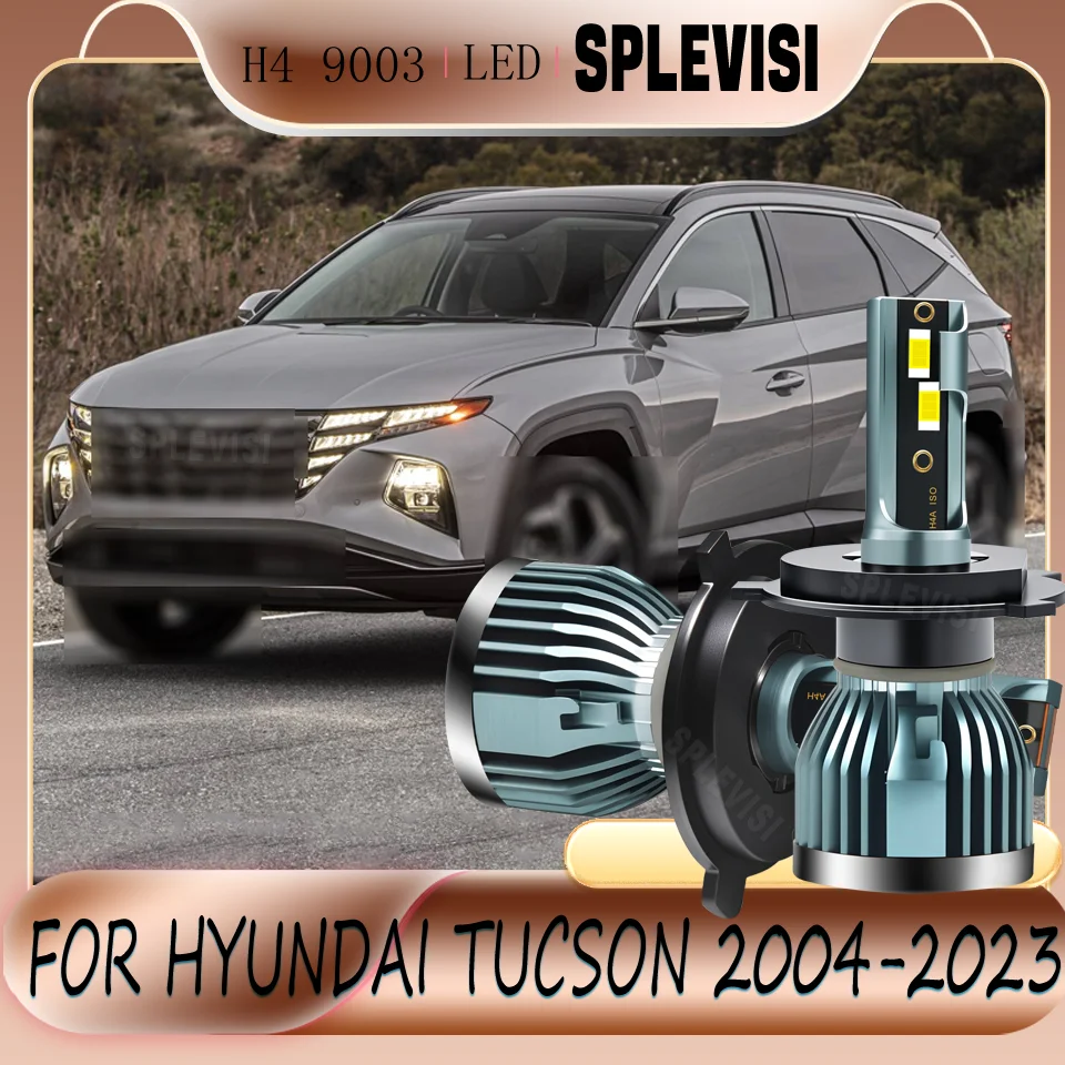 

Современное более стабильное освещение, модернизированные светодиодные лампы дальнего света для Hyundai Tucson 2004, 2005, 2006, 2007, 2008, 2009, 2010-2023