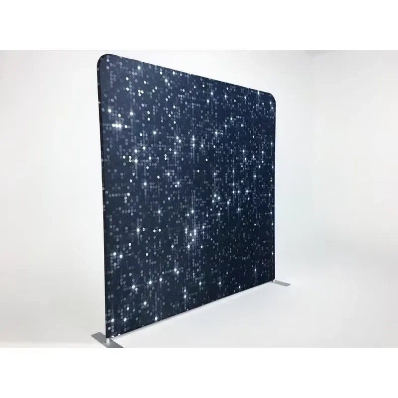 10*8 and 8*8 Tension Fabric Display Photo Booth Backdrops for Event and Exhibition Booth Aluminum