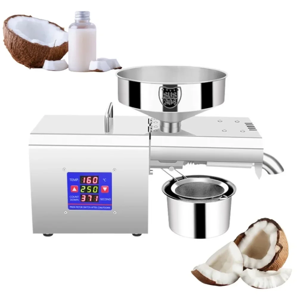 

Household Oil Press Commercial Seed Peanut Mini Olive Oil Cold Press