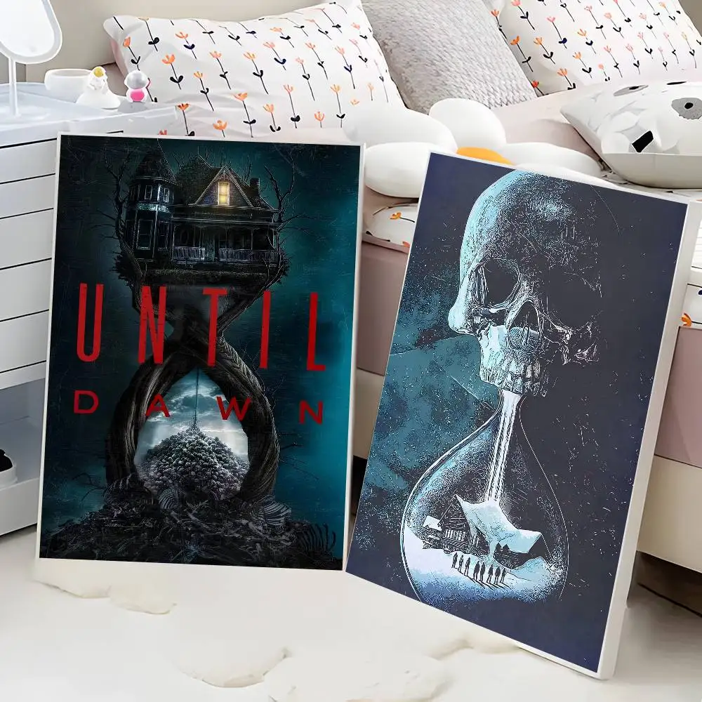 1PC U-Until Dawn Movie Poster Posters Decorative Paintings Study Bedroom Bar Background Wall Murals Gifts