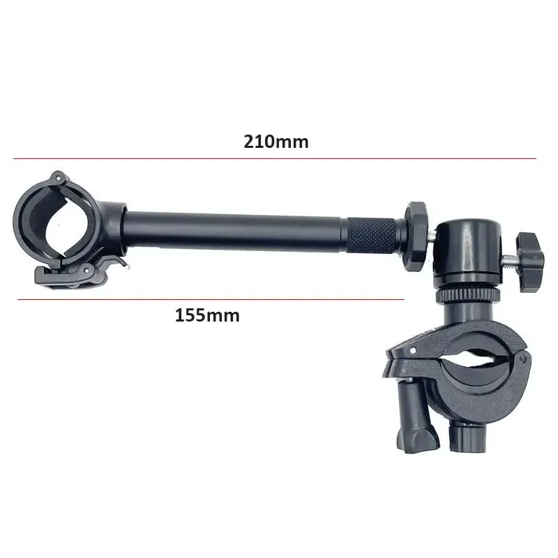 EE1 360 Rotating SUV Back Seat Rear Hanging Car Headrest Lure Fishing Rod Holder Mounting Bracket view 4