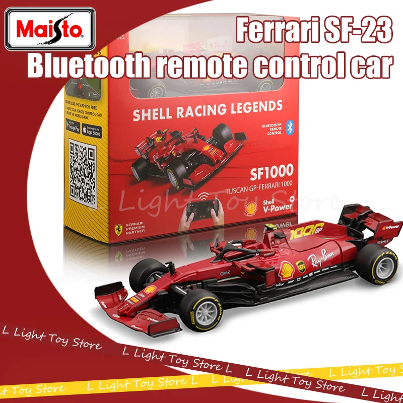 

Модель гоночного автомобиля Maisto Ferrari SF-23, модель автомобиля с дистанционным управлением по Bluetooth, выпуск автомобиля из сплава, роскошная Коллекционная модель автомобиля, игрушки в подарок