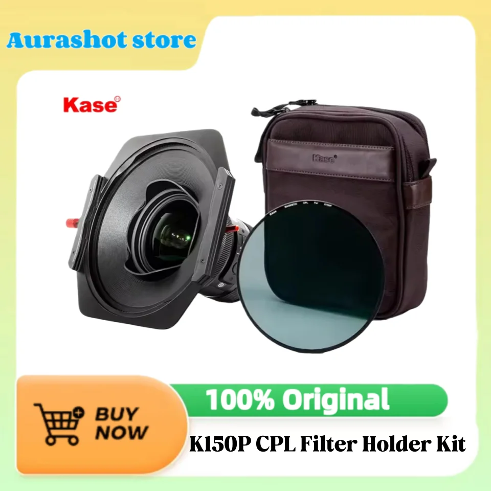Kase K150P 150mm Square Magnetic CPL Filter Holder Kit for Tamron 15-30mm/Sigma 14mm/Nikon 14-24mm/Sony 12-24mm/Fuji 8-16mm