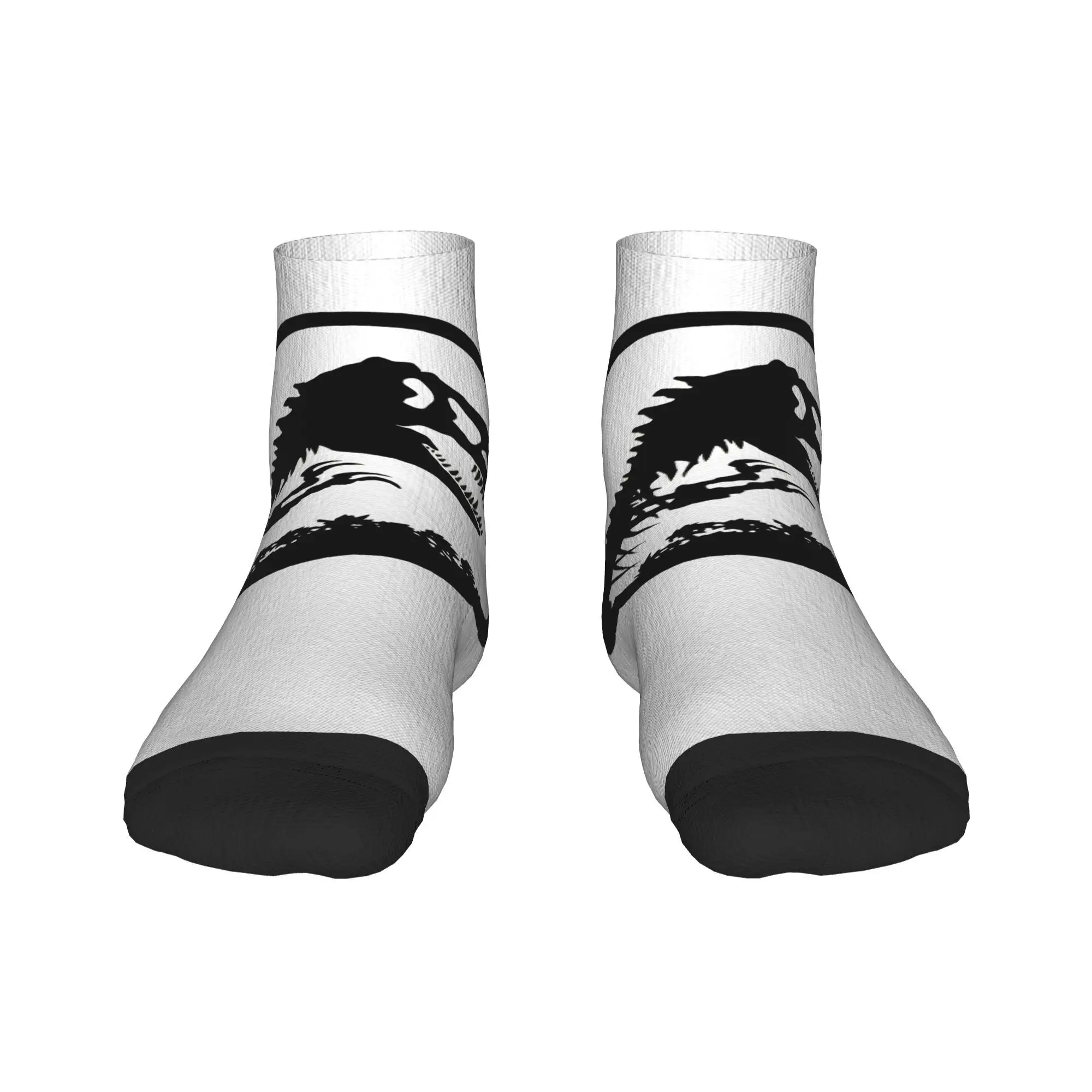 

Носки с динозавром и парком Юрского периода, чулки высокого качества в стиле Харадзюку, всесезонные носки, аксессуары для подарка на день рождения унисекс