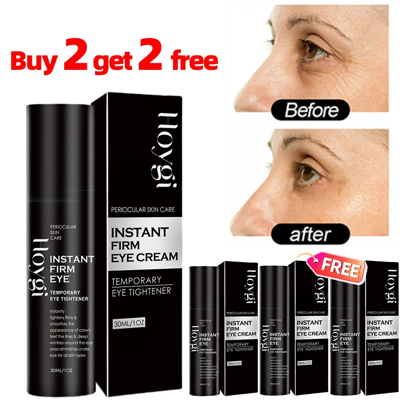 

Instant Firm Eye Cream Eyes Tightener Fade Fine Lines Remove Eye Bags Puffiness Dark Circles Anti-Wrinkle Lifting Firming Care