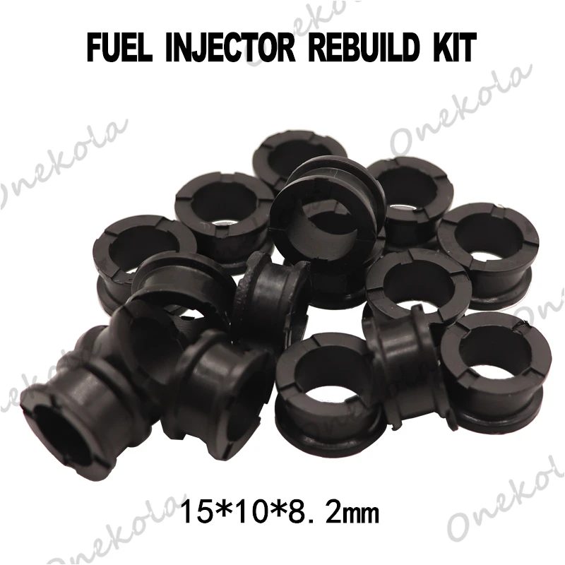 

500pieces for Honda car Fuel injector rubber seals repair kit 15*10*8.2mm 16473-PD6-000 16450-P8A-A00 16450-P0A-000