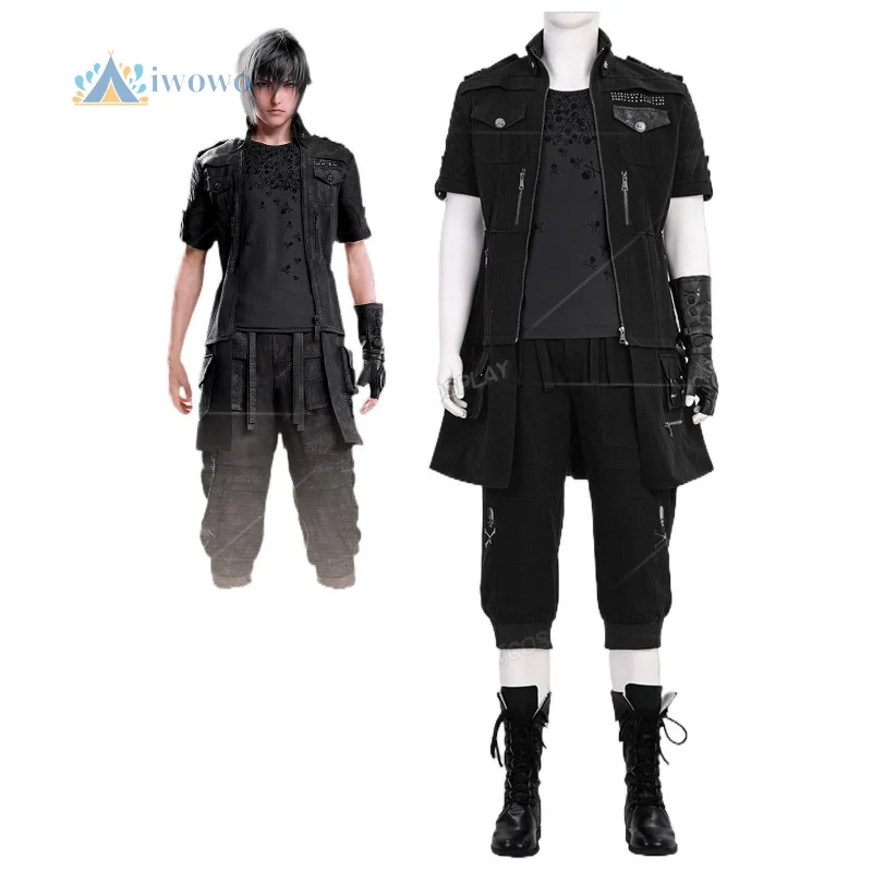 

Игра Final Fantasy XV Косплей Костюм Ноoctis Lucis Caelum Обувь Униформа Хэллоуин Карнавал Вечеринка Рождественская игра Ролевая одежда