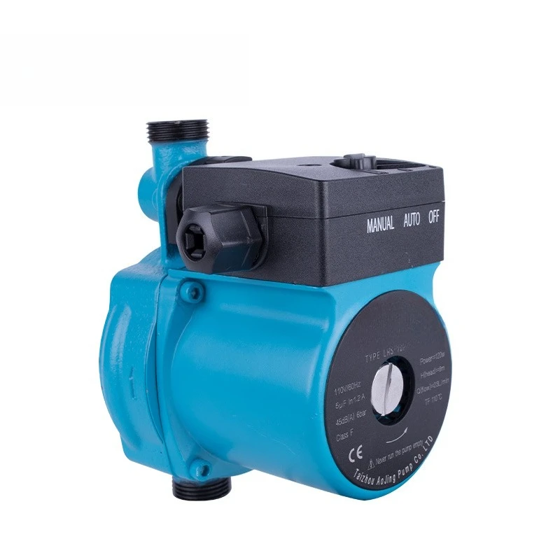 

120 watt household alloy hot water high pressure water booster pump for circulating pump of shower electric boiler