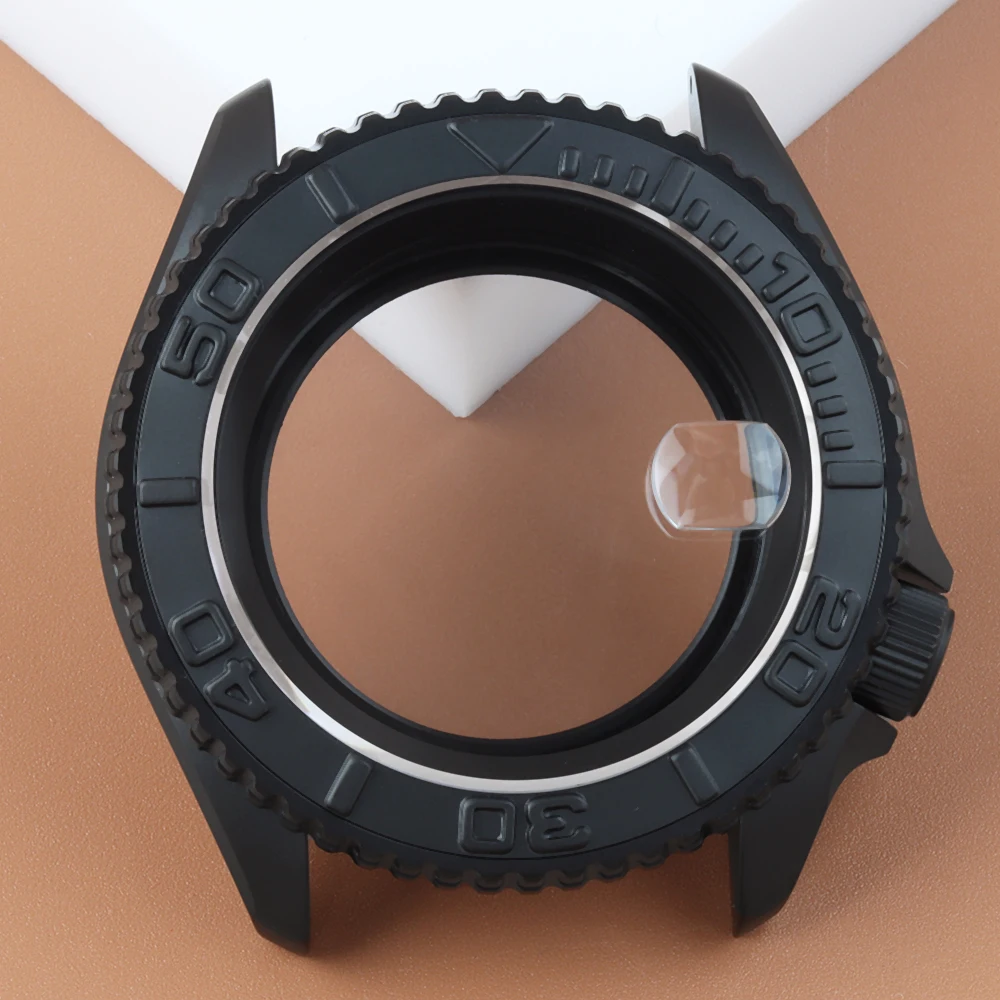 42-ミリメートル-skx007-時計ケースブラックマットダイビングケースステンレス鋼-nh35-nh36-ムーブメントラバーストラップ-nh35-時計修理部品