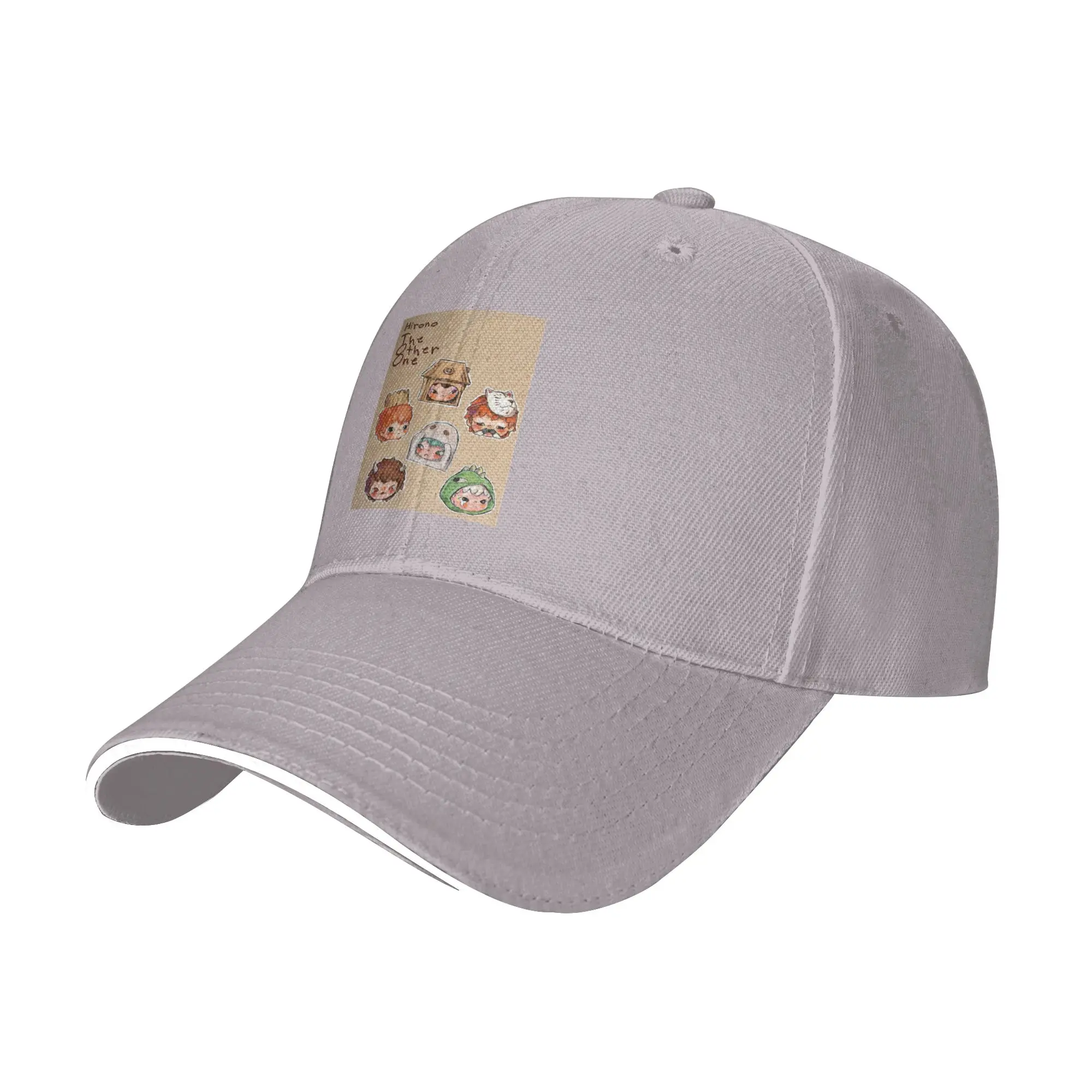 Hirono Seeing Cap Fashion Casual Baseball Caps Adjustable Hat Hip Hop Summer Unisex Baseball Hats Customizable Polychromatic