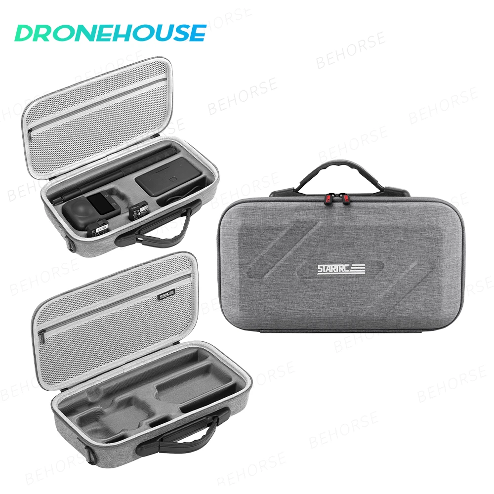 Tas Tangan untuk DJI Osmo 360 Tas Bahu Penyimpanan Kotak Pelindung Perjalanan Portabel untuk Aksesori Kamera DJI Osmo 360