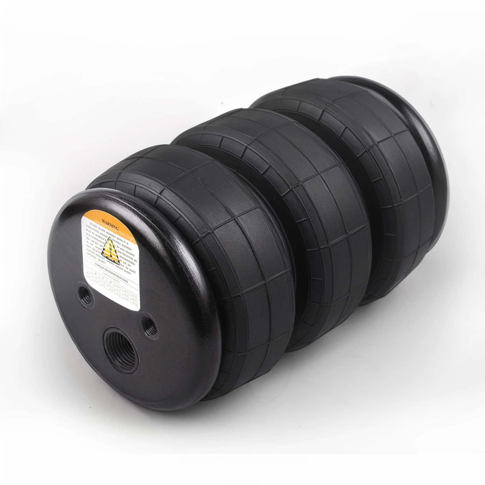 

2Pcs 3E2300 Car Air ride Springs suspension 2600Ib Air Single Port 1/2"npt