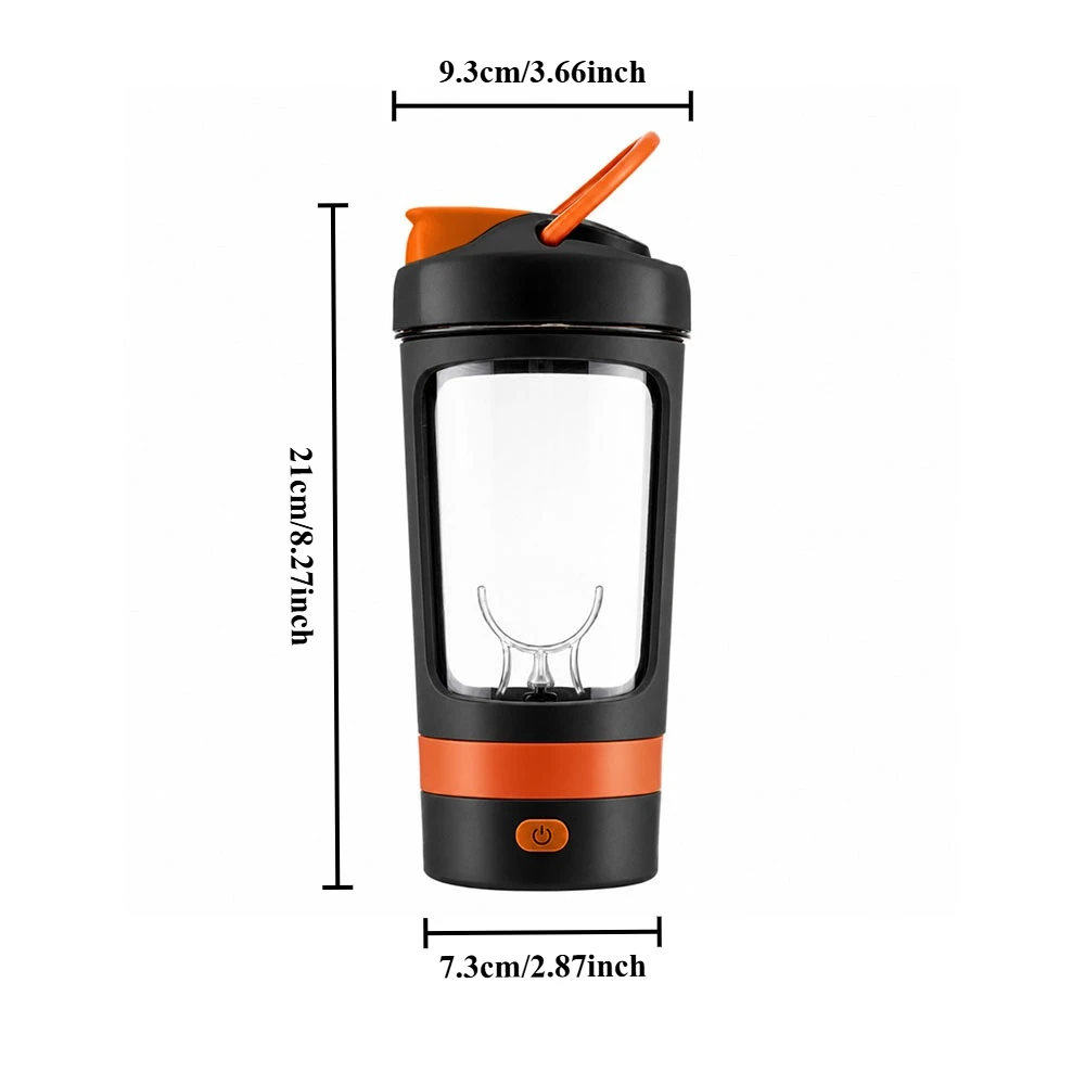 Splicing color automatic mixing cup, one click instant mixing of protein powder, portable water cup for fitness and outdoor play