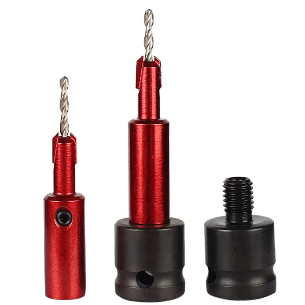 Set Mata Bor Countersink Drive 3/8in Dirancang untuk Pengerjaan Kayu dengan Kinerja Luar Biasa dan Pengaturan Kedalaman
