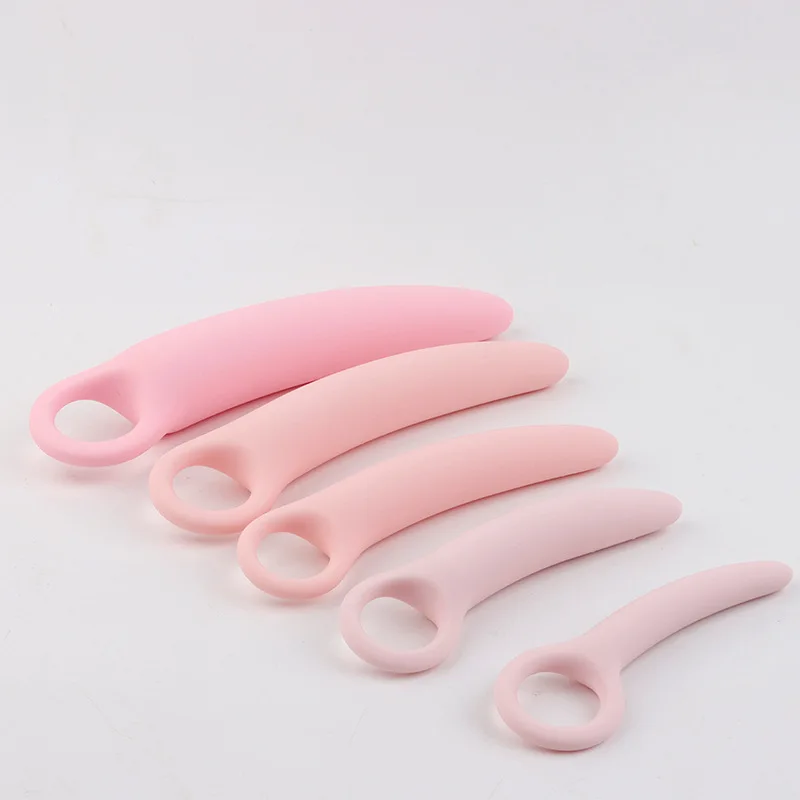 Vaginal dilator vaginal spasm vaginal dilator vaginal plug female anal dilator pink anal plug exerciser male masturbator