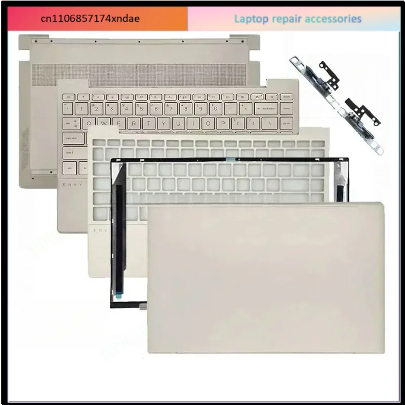 For ENVY 13T-BA 13-BA TPN-C145 Laptop LCD Rear Cover/Front Frame/Palm Pad Keyboard/Bottom Cover/hinged Top Cover