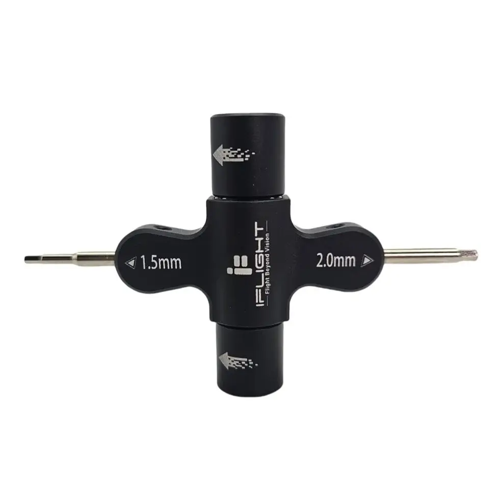 

iFlight propeller tool quadcopter M5 wrench 1.5/2 mm hex built-in one-way bearing tool suitable for remote control drones FPV